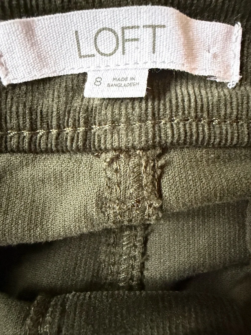 The Lift Palmer Wide Leg Corduroy Pants NWOT Size 8 - Picture 4 of 10